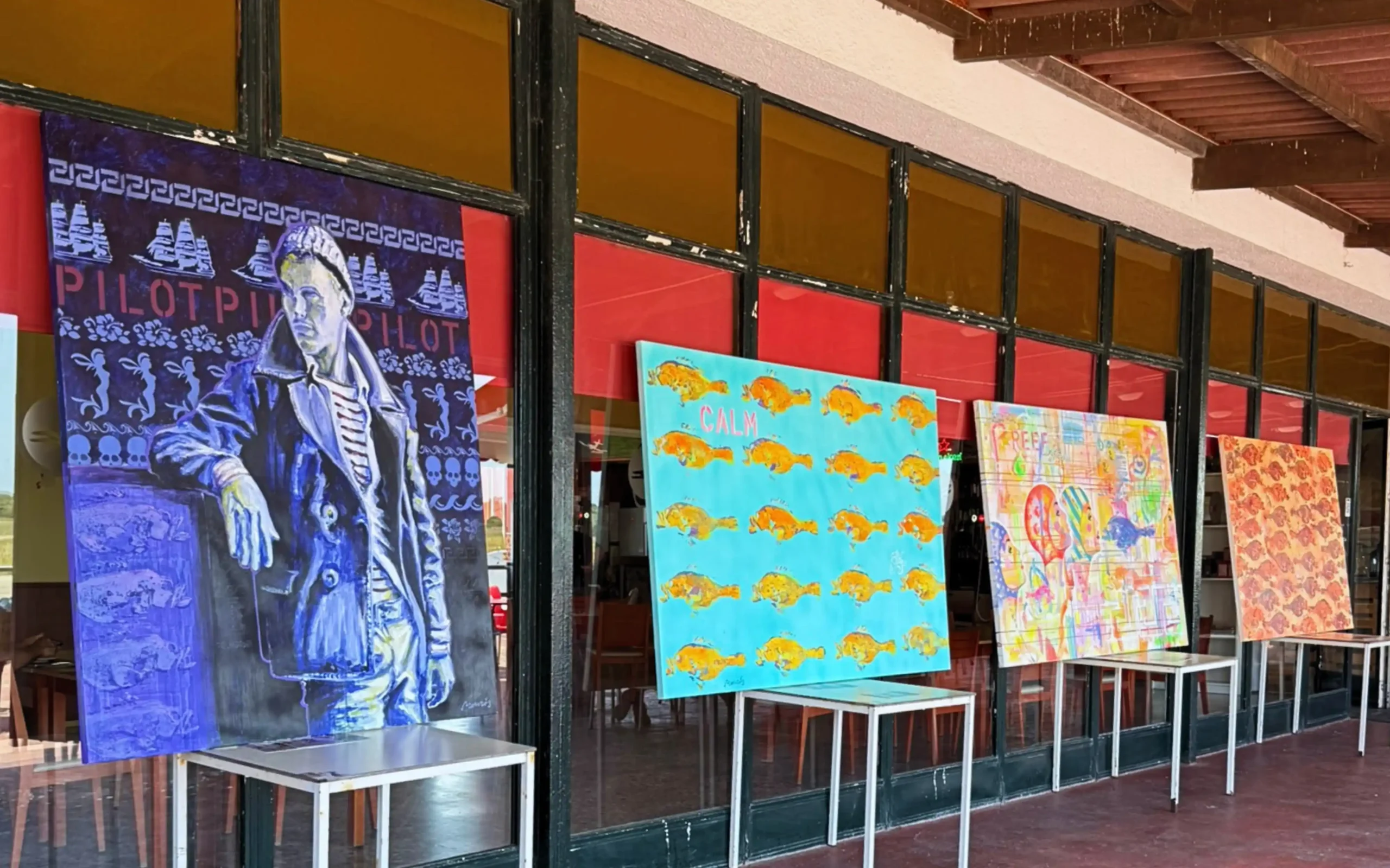 Obras de David Monrós en Menorca Evento Cirrus