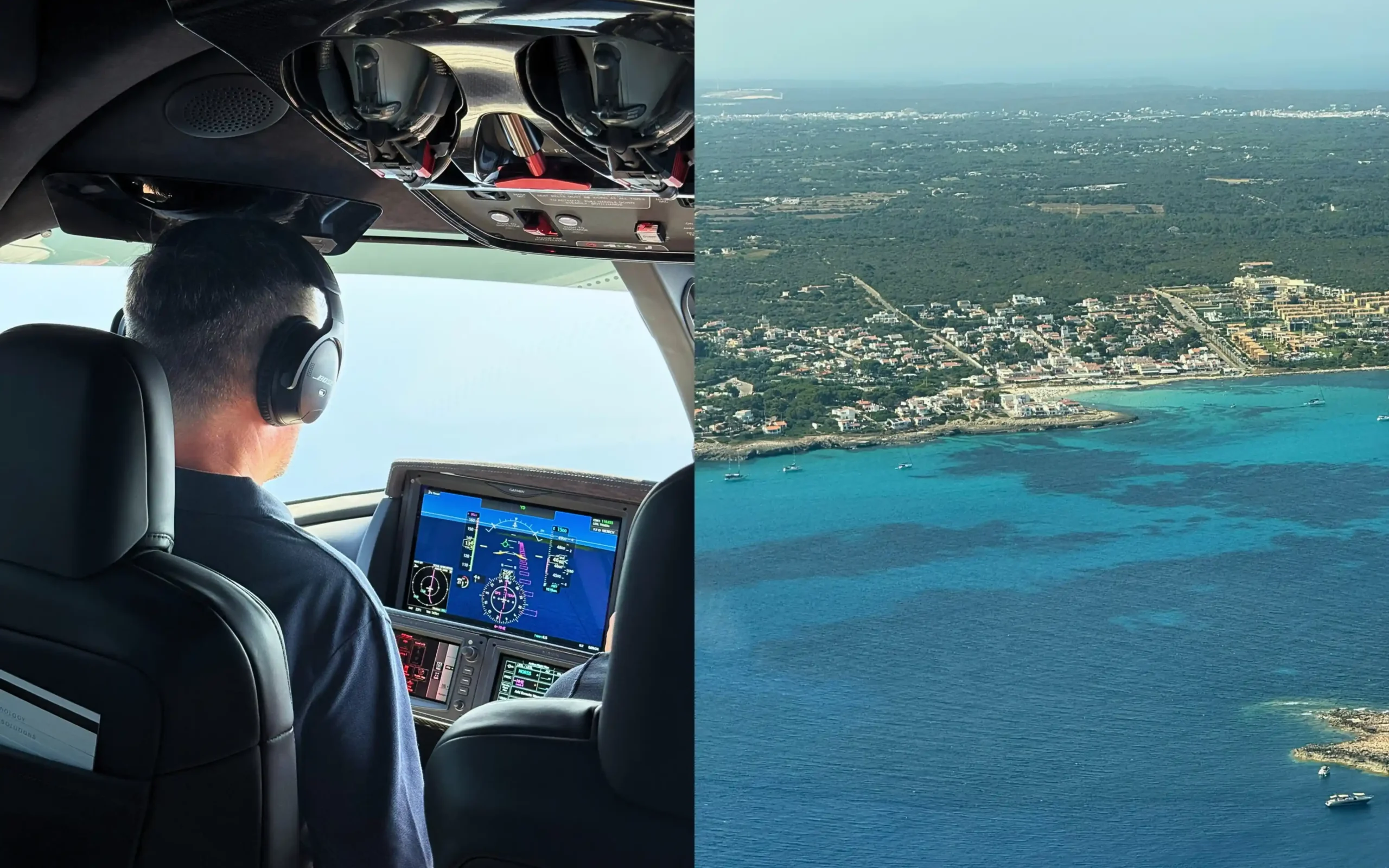 Vuelo Vision Jet Evento Cirrus Menorca