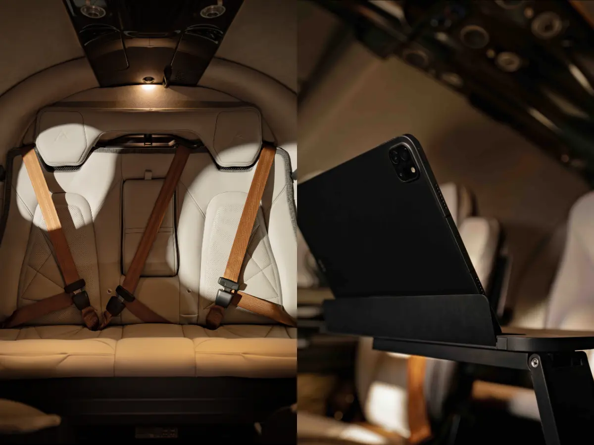 Vision Jet G3 Interior